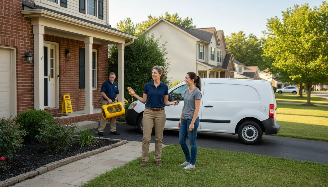 Water restoration image for Emergency Water Removal Services in Lynchburg, OH